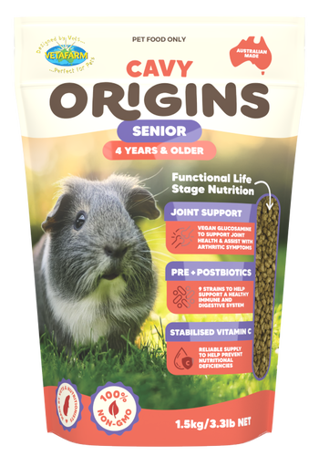Vetafarm Origins Cavy Senior Diet 1.5kg