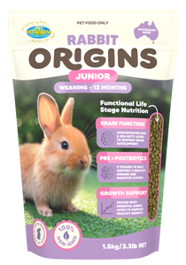Vetafarm Origins Rabbit Junior Diet 1.5kg