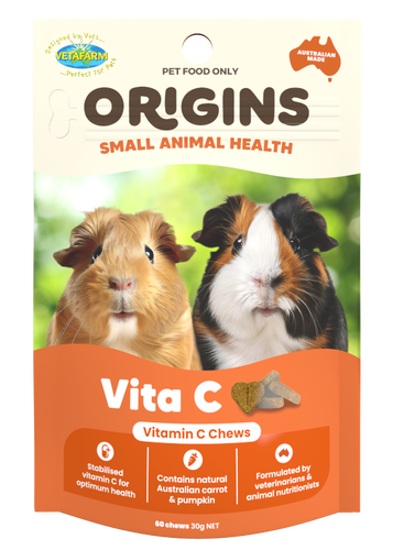 Vetafarm Origins Vita-C Chews 60pk