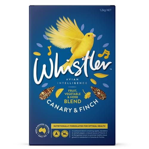WHISTLER GOURMET BLEND CANARY FINCH 1.2KG