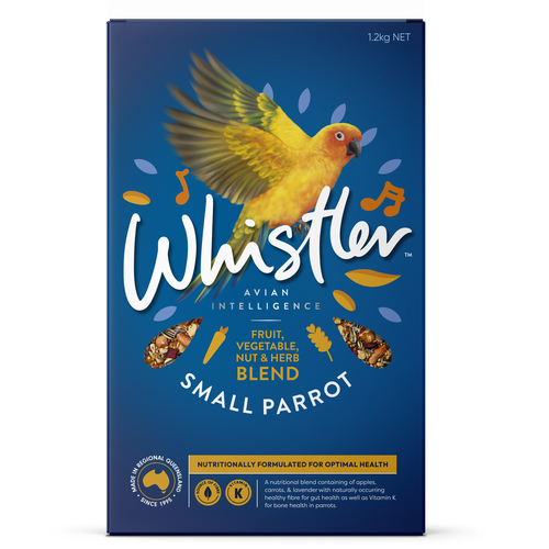 WHISTLER GOURMET BLEND SMALL PARROT 1.2KG