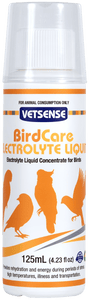 VETSENSE BIRD ELECTROLYTE LIQUID 125ML