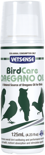 VETSENSE BIRD OREGANO OIL 125ML