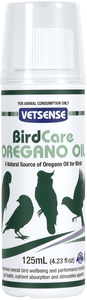 VETSENSE BIRD OREGANO OIL 125ML