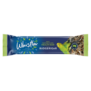 WHISTLER BUDGERIGAR HEALTH BAR WITH FRUIT, VEG, AND HERB SUPERFOODS 85G