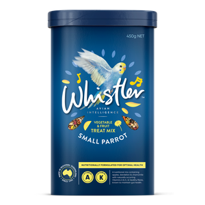 WHISTLER SMALL PARROT TREAT MIX WITH GARDEN VEGETABLES, FRUITS, AND HERBS 450G