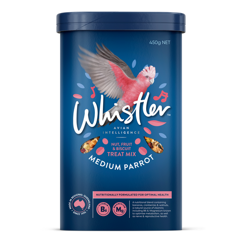 WHISTLER LARGE PARROT FREEZE DRIED TROPICAL FRUIT SALAD MEDLEY 90G
