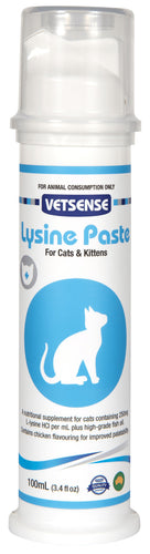 Vetsense Cat Lysine Paste 100Ml