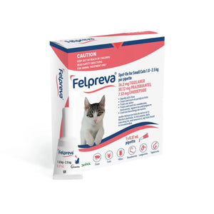 FELPREVA SMALL CATS 1-2.5KG SPOTON 1PK