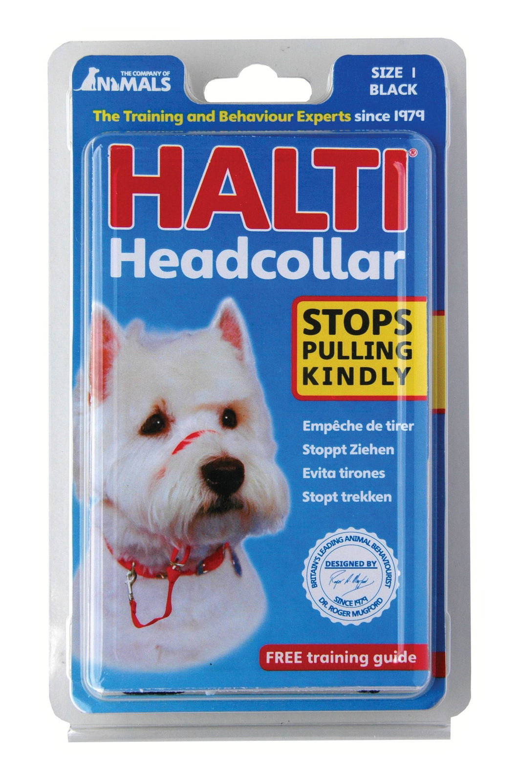 HALTI HEADCOLLAR RED SIZE 1