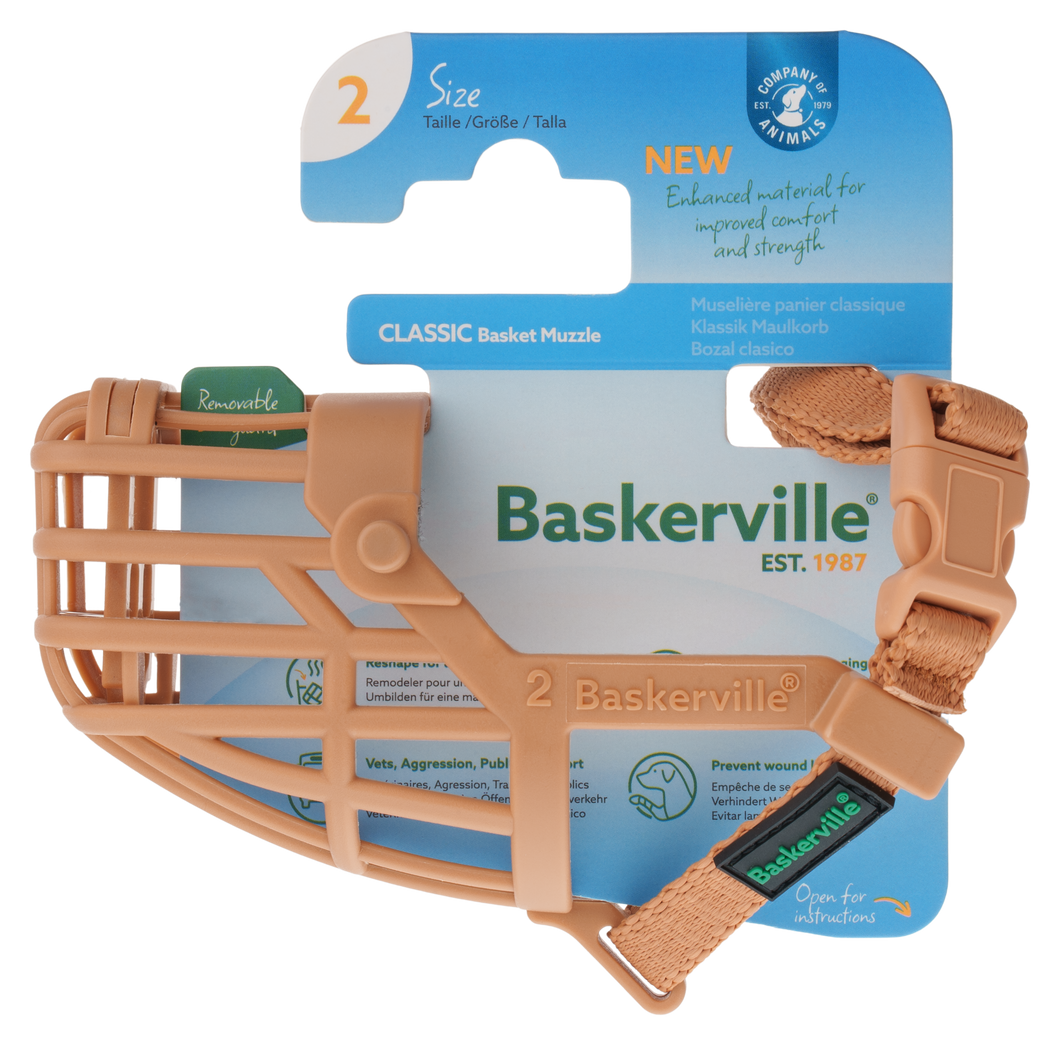 Baskerville Classic Basket Muzzle size 2
