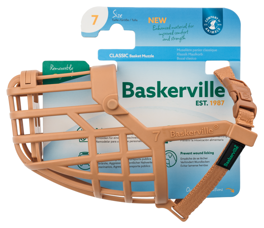 Baskerville Classic Basket Muzzle size 7