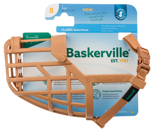 Baskerville Classic Basket Muzzle size 8