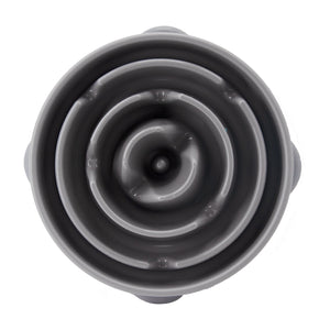 OUTWARD HOUND FUN FEEDER DROP GREY