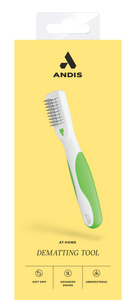 Andis Dematting Tool White Lime Green