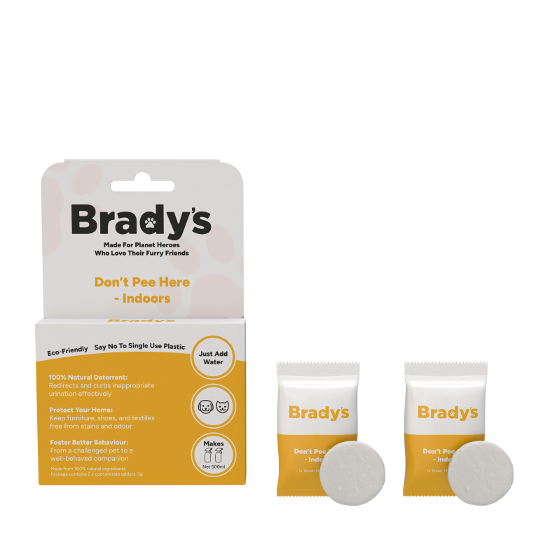 BRADYS DONT PEE HERE INDOORS 500ML CONCENTRATED TABLET