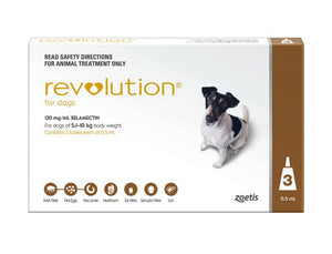 REVOLUTION MEDIUM DOG 5.1-10KG 3PACK
