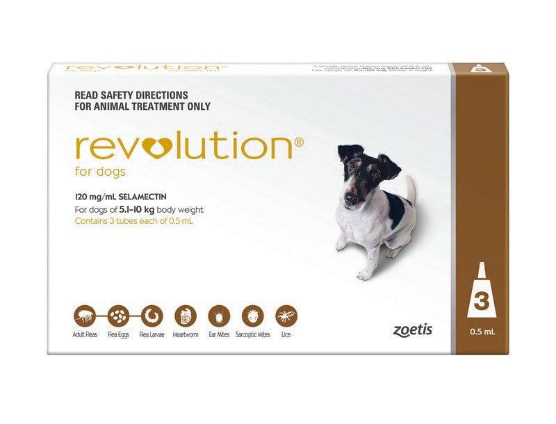 REVOLUTION MEDIUM DOG 5.1-10KG 3PACK