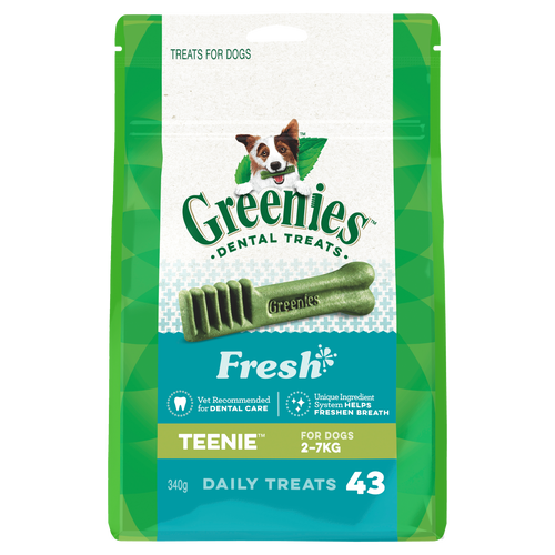 GREENIES FRESHMINT PACK 340G TEENIE