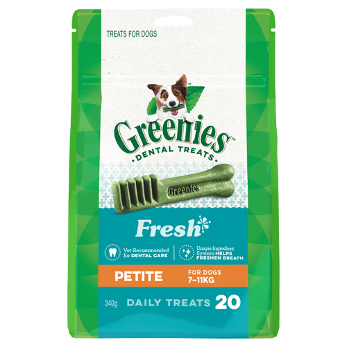 GREENIES FRESHMINT PACK 340G PETITE