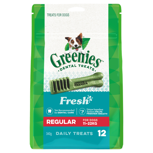 GREENIES FRESHMINT PACK 340G REGULAR