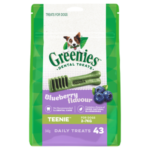 GREENIES BLUEBERRY PACK 340G TEENIE