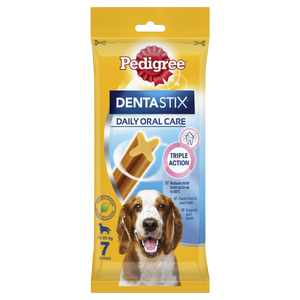 PEDIGREE DENTASTIX MED 7 PIECES BAG 180G