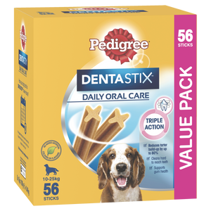PEDIGREE DENTASTIX MEDIUM 56 PIECES