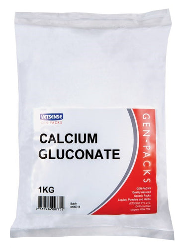 Vetsense Gen-Pack Ca Gluconate 1Kg