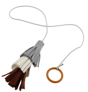 GIGWI CATCH N SCRATCH ECO WITH RING FELT