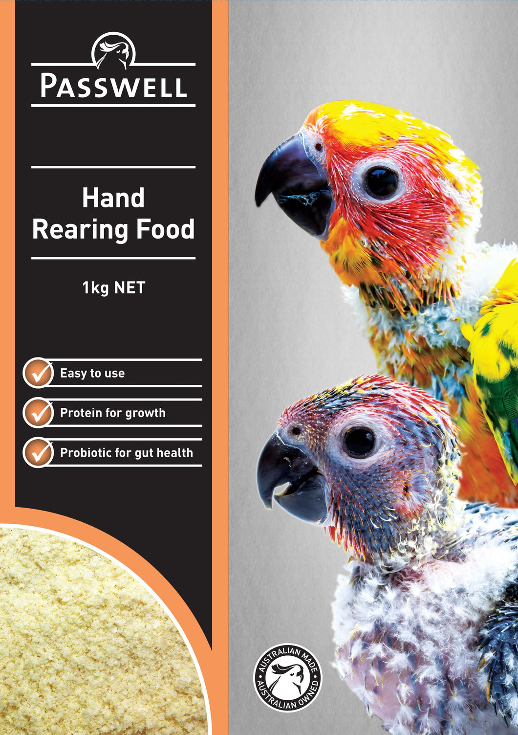 PASSWELL HAND REARING FOOD 1KG