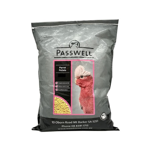 PASSWELL PARROT PELLETS 10KG