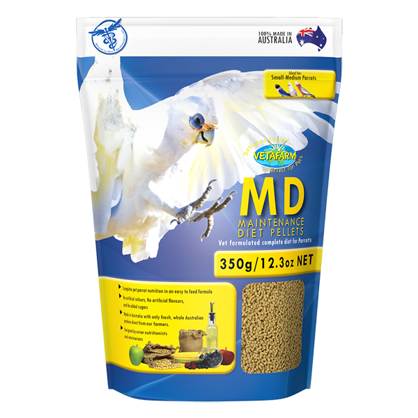 VETAFARM PARROT MAINTENANCE PELLETS 350G