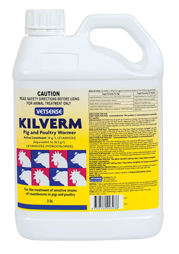 VETSENSE KILVERM PIG & POULTRY 2.5L