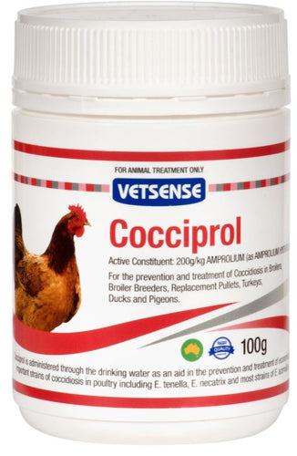 VETSENSE COCCIPROL 100G