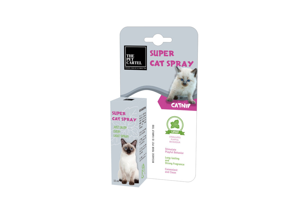 THE PET CARTEL SUPER CATNIP SPRAY 15ML