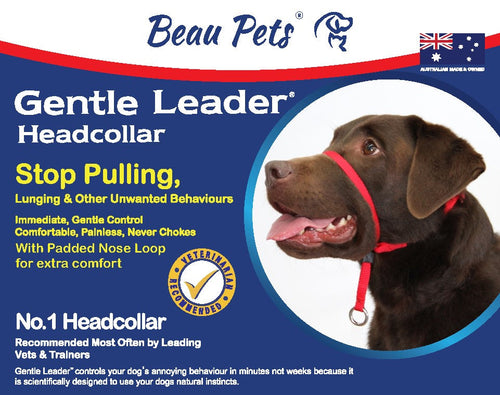GENTLE LEADER HEADCOLLAR SMALL RED