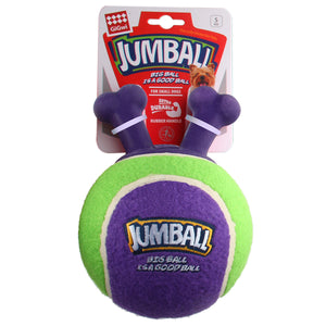 GIGWI JUMBALL TENNIS BALL GREEN\PURPLE