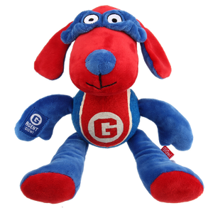 GIGWI AGENT DOG PLUSH WITH TENNIS BALL