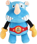 GIGWI ROCK ZOO KING BOXER RHINO PLUS  WITH SQUEAKER BUNGEE ARM MEDIUM/LARGE