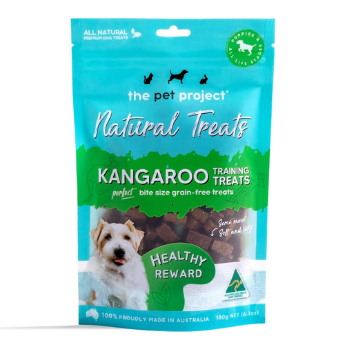 THE PET PROJECT KANGAROO TRAINING TREATS 180g