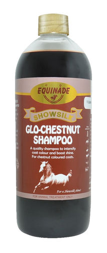 EQUINADE SHOWSILK SHAMPOO GLO CHESTNUT 1L