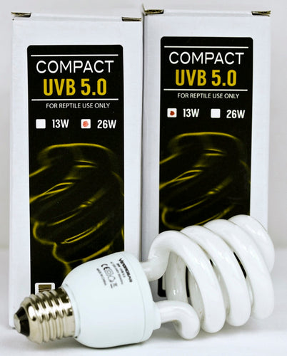 VENOM GEAR COMPACT UVB 5.0 LAMP E27 13W